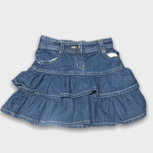 4/$20 Westside Denim Girls  Toddler Skirt